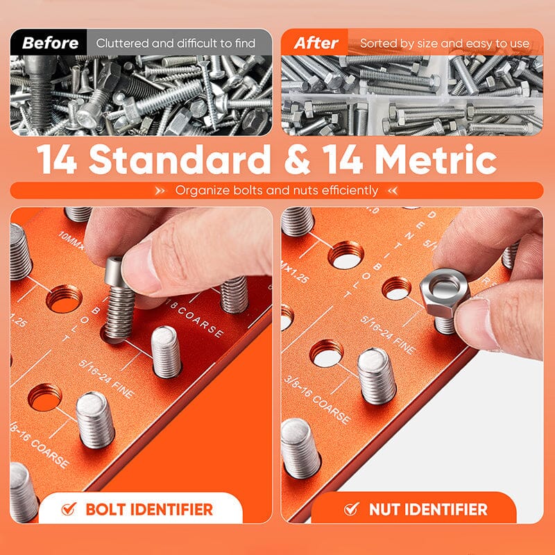 🚧20% OF🔥Nut and Bolt Thread Checker