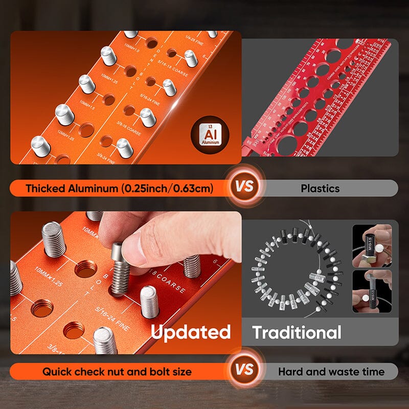 🚧20% OF🔥Nut and Bolt Thread Checker