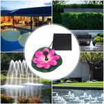 Solar Fountain Pond Decorative