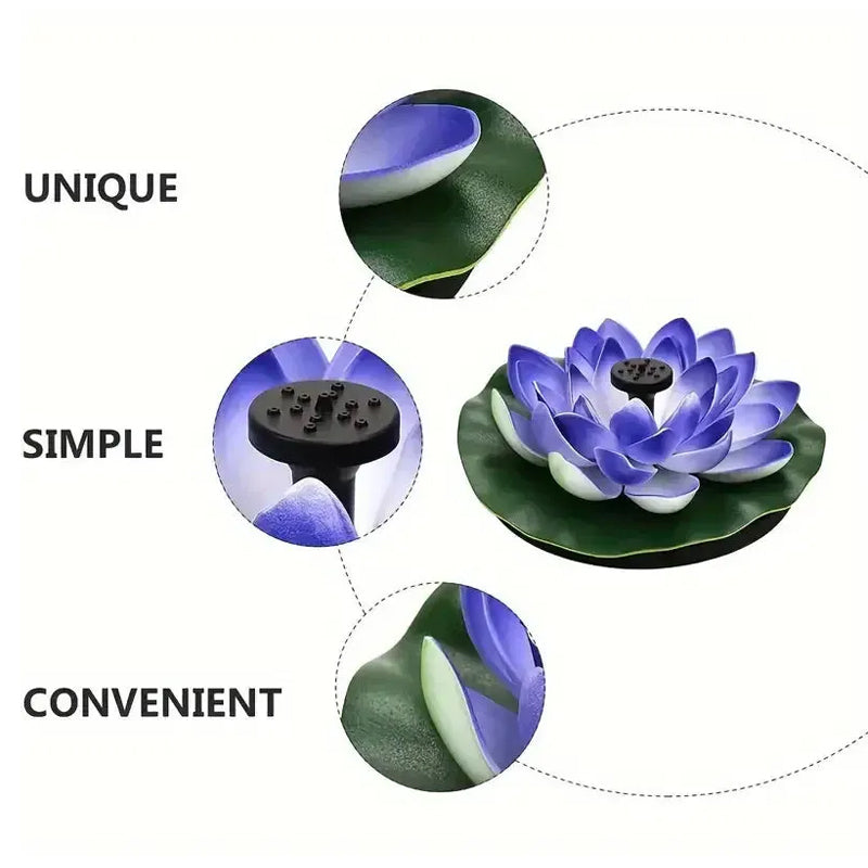 Solar Fountain Pond Decorative