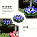 Solar Fountain Pond Decorative