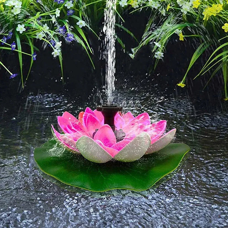 Solar Fountain Pond Decorative