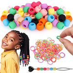 Silicone Hair Beads(50 pcs)