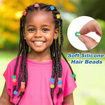 Silicone Hair Beads(50 pcs)