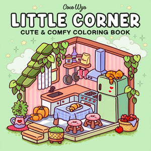 Spooky Cutie Coloring Book Paperback