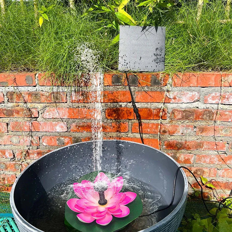 Solar Fountain Pond Decorative