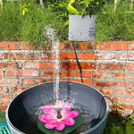 Solar Fountain Pond Decorative
