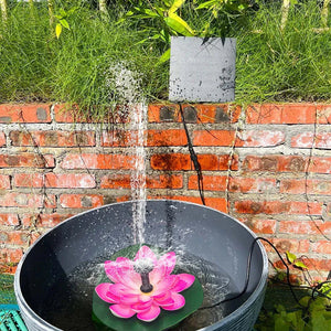 Solar Fountain Pond Decorative