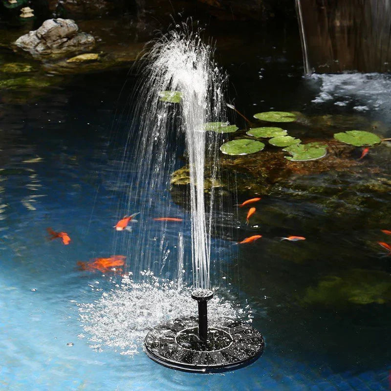 Solar Fountain Pond Decorative