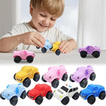 Kneading Deformed Educational Toy Car