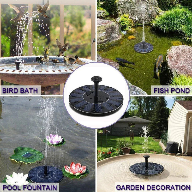 Solar Fountain Pond Decorative