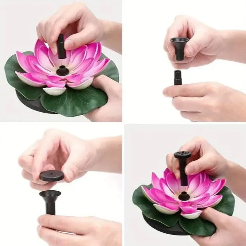Solar Fountain Pond Decorative