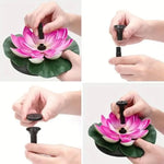 Solar Fountain Pond Decorative
