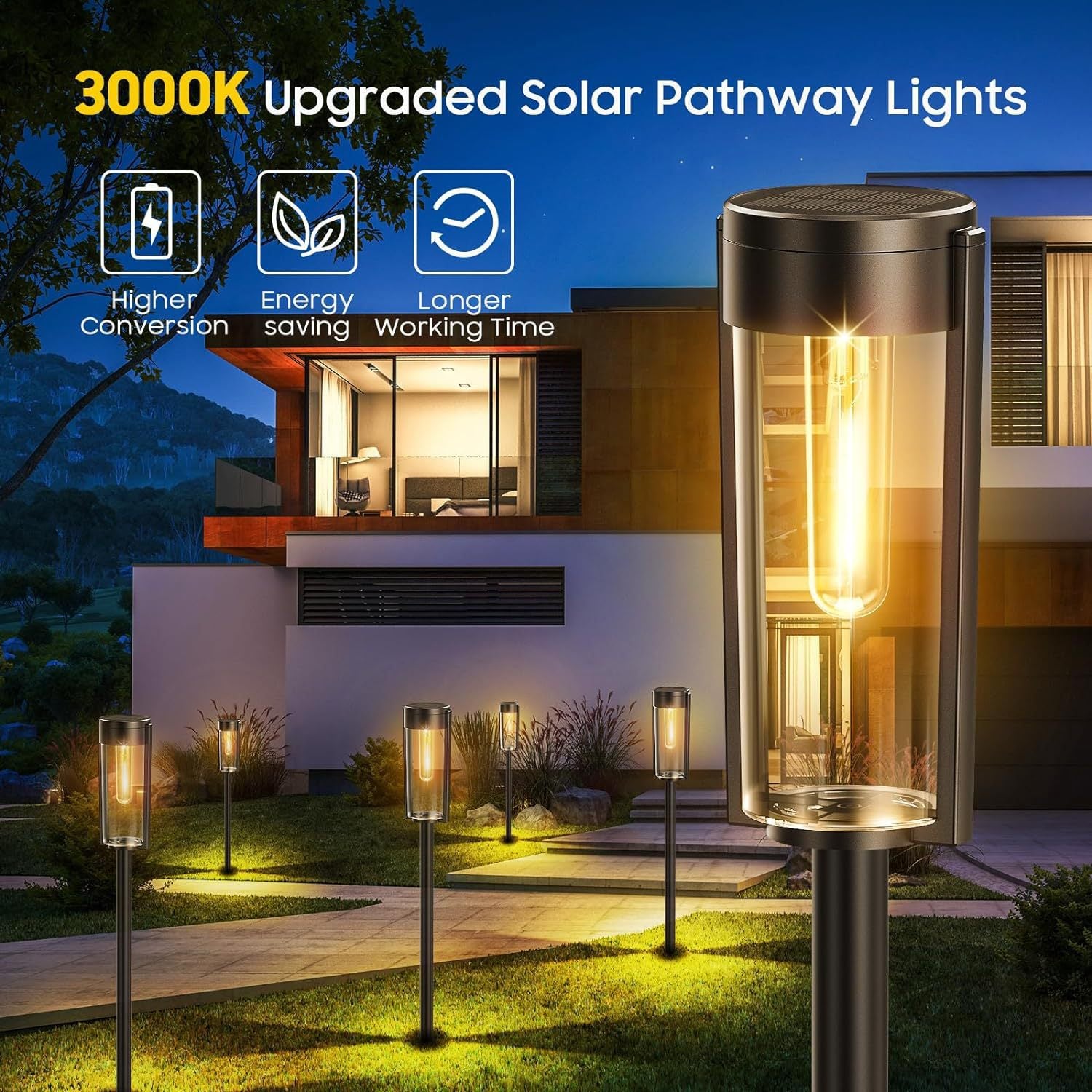 Outdoor Solar Pathway Lights