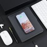 Wireless Charging Multi-Function Portfolio Notebook