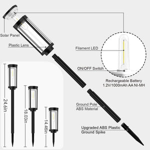 Outdoor Solar Pathway Lights