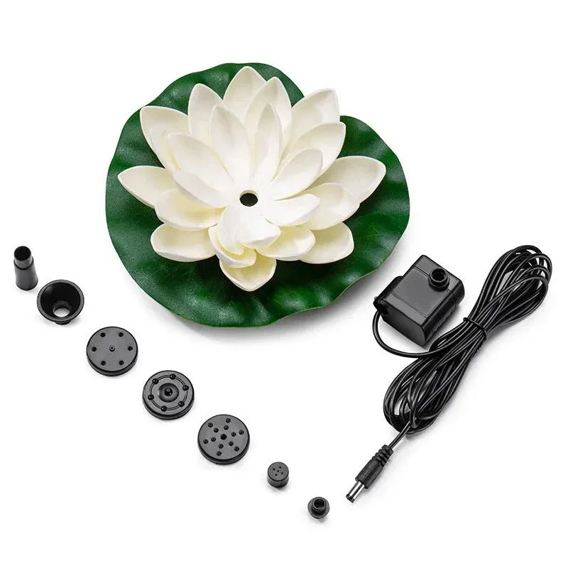 Solar Fountain Pond Decorative