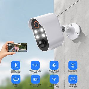Sakerplus 1080P Wireless Security Camera