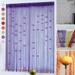 Rose Thread Door Curtain