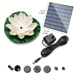 Solar Fountain Pond Decorative