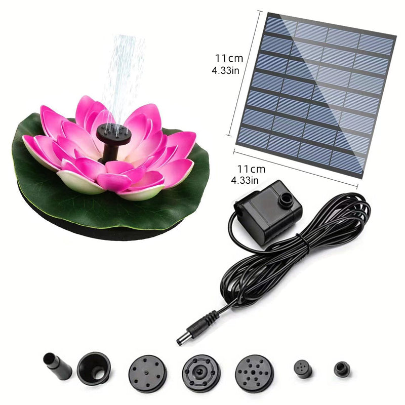 Solar Fountain Pond Decorative