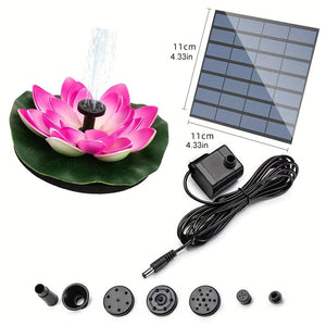 Solar Fountain Pond Decorative