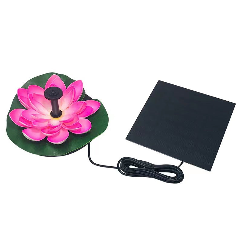 Solar Fountain Pond Decorative