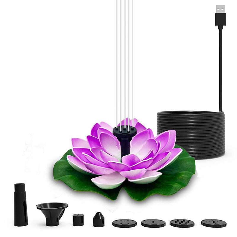 Solar Fountain Pond Decorative