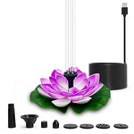 Solar Fountain Pond Decorative
