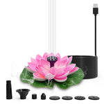 Solar Fountain Pond Decorative