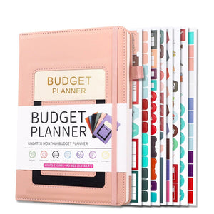 Budget Planner Notebook (With 8 Planning Stickers)