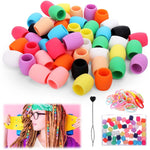 Silicone Hair Beads(50 pcs)