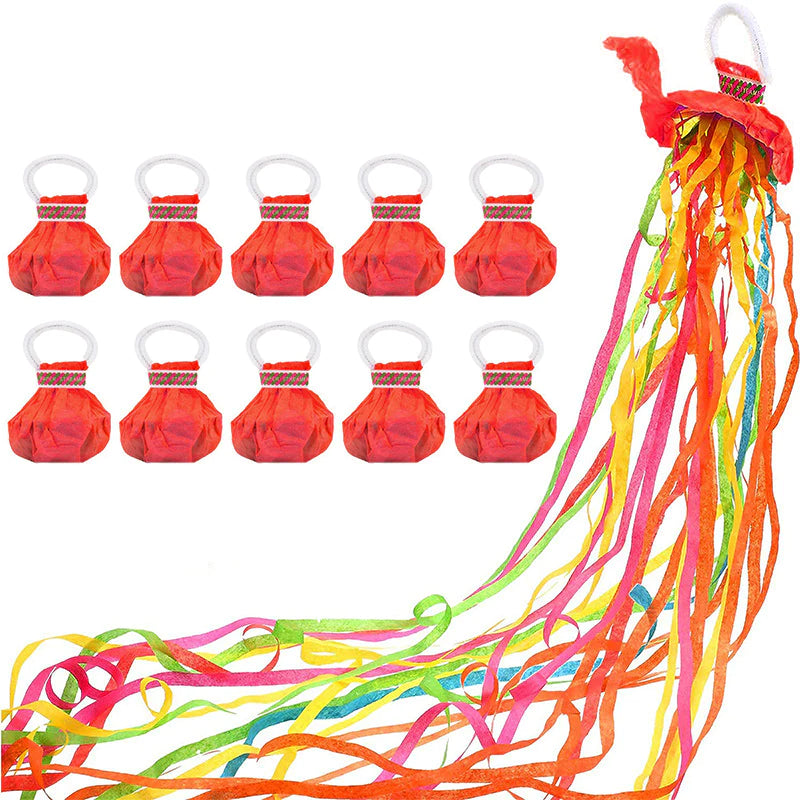 Colorful Hand Throw Confetti Streamers yoyocats