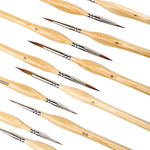 11 Pcs Miniature Detail Paint Brush Set