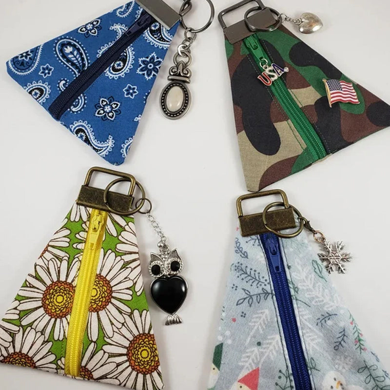 Cute Key Pouch Template Set