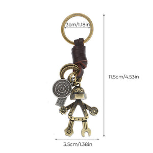 Wrench Robot Keychain