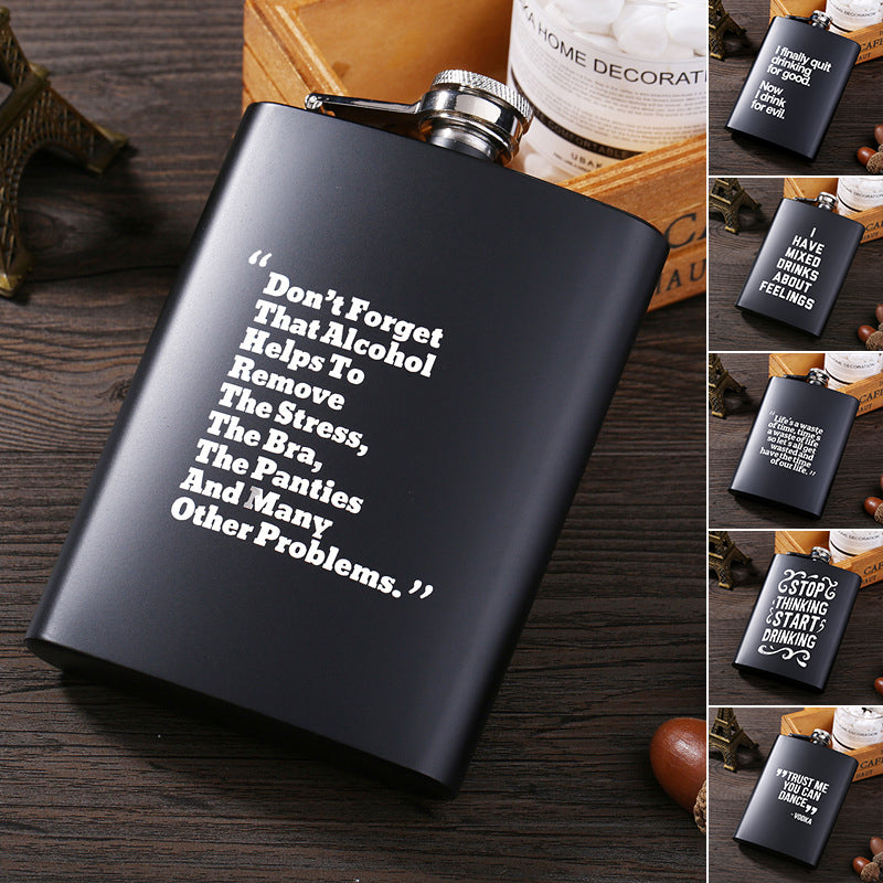Pre-Sale>>Funny Stainless Steel Hip Flask
