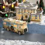 Christmas Vacation Lighted Building Decoration