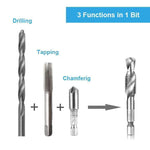 Domom® Metric Tap Drill Bits 6PCS (M3 - M10) - mygeniusgift