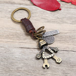 Wrench Robot Keychain