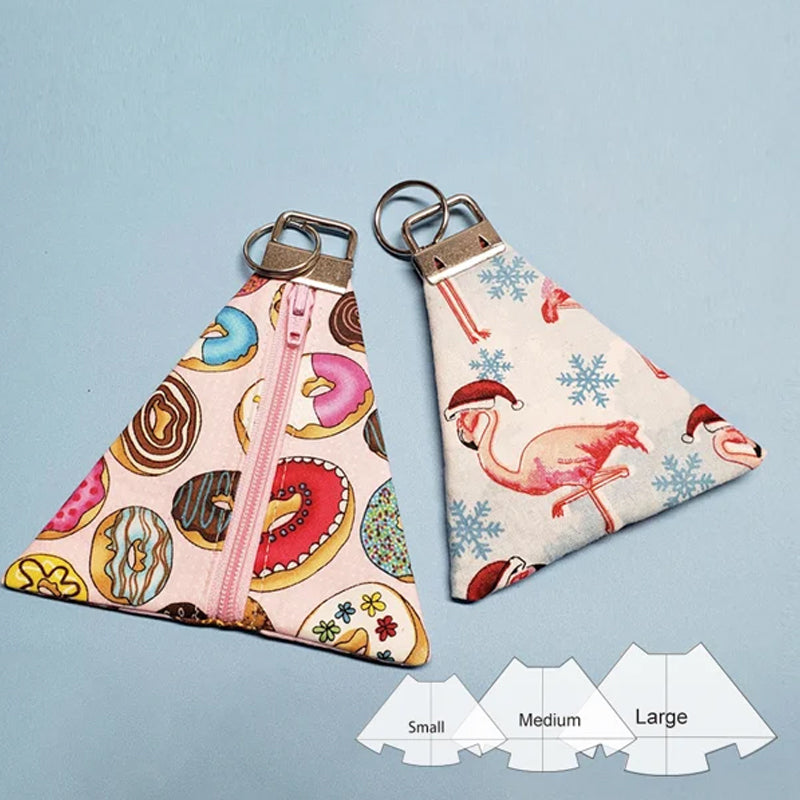 Cute Key Pouch Template Set