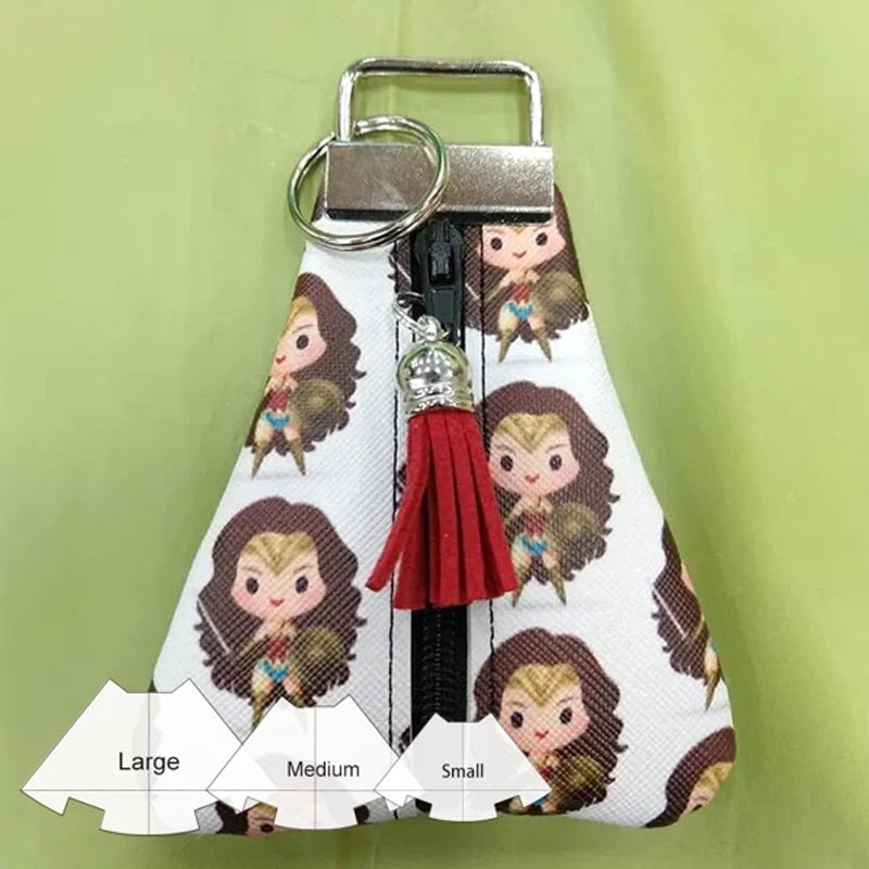 Cute Key Pouch Template Set