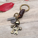 Wrench Robot Keychain