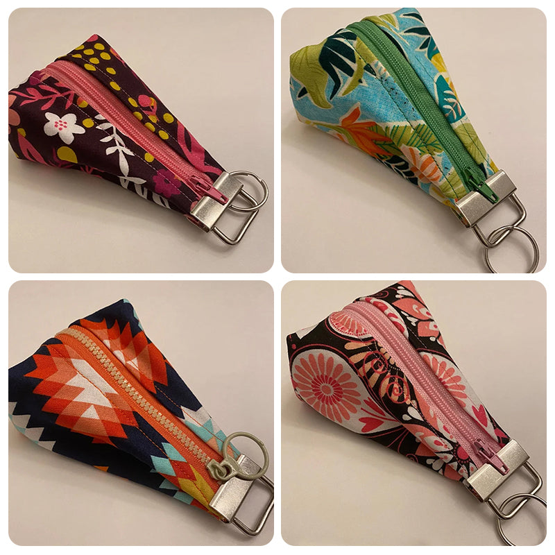 Cute Key Pouch Template Set