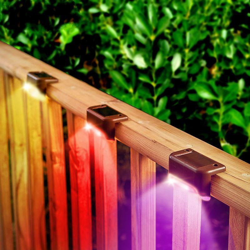 Solar Outdoor Stair Lights（4 packs）