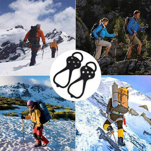 New Traction Cleats Ice Snow Grips Anti Slip Silicone