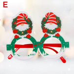 Glittering Christmas Glasses Frames