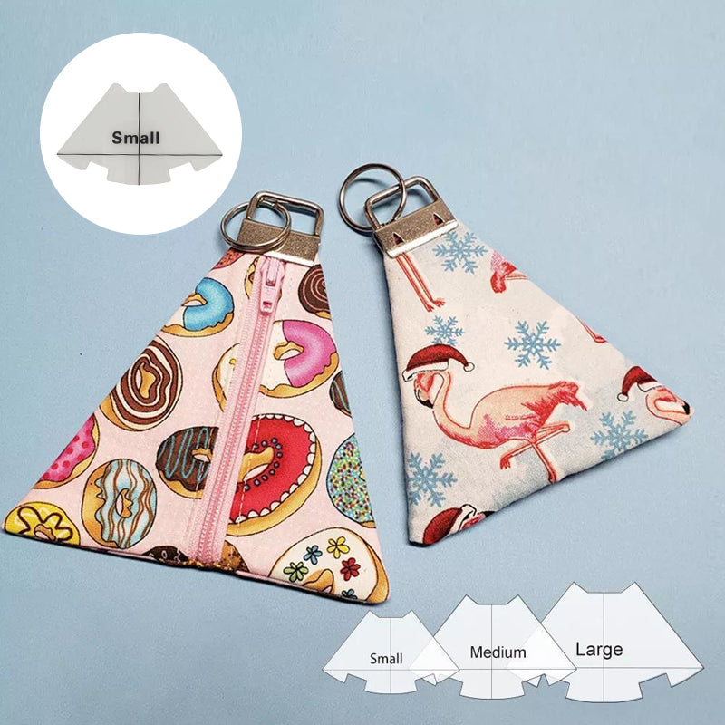Cute Key Pouch Template Set